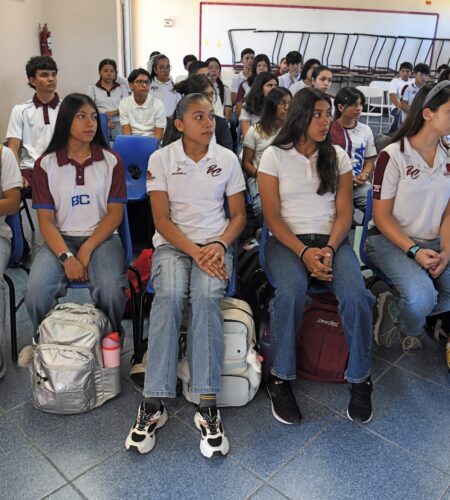 Inicia ciclo escolar para alumnos-atletas en la Telesecundaria INDE-CAR