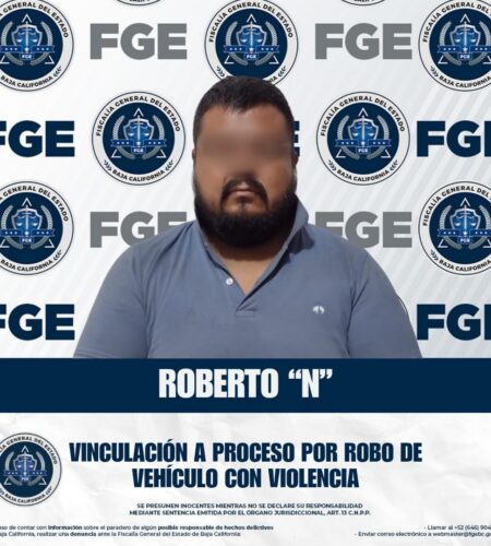 Detienen a asaltante tras violento robo en carretera en San Quintín