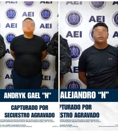 Capturan a presuntos secuestradores de migrantes en Tijuana