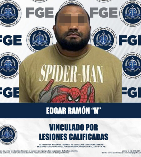 Vinculan a proceso sujeto que disparó contra un motociclista en Mexicali