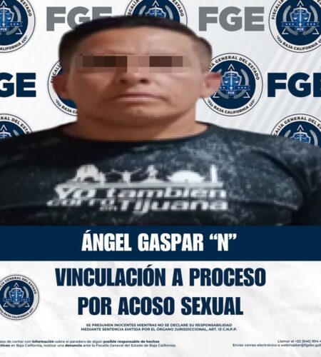 Hombre en prisión por acoso sexual en Tijuana