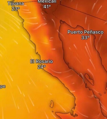 Pronostican lluvias con descargas eléctricas en Mexicali
