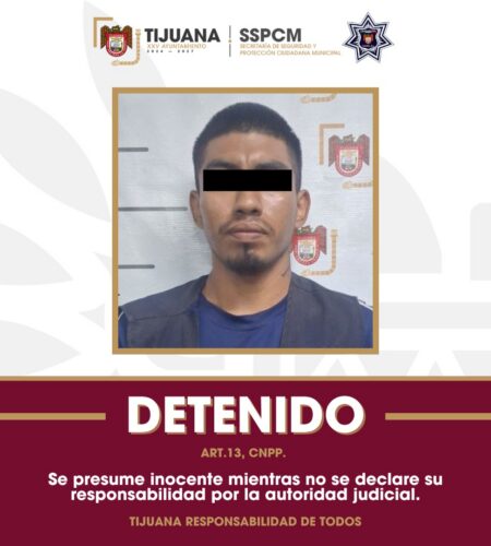 En patrullajes preventivos, sorprenden a sujeto con dos órdenes de aprehensión
