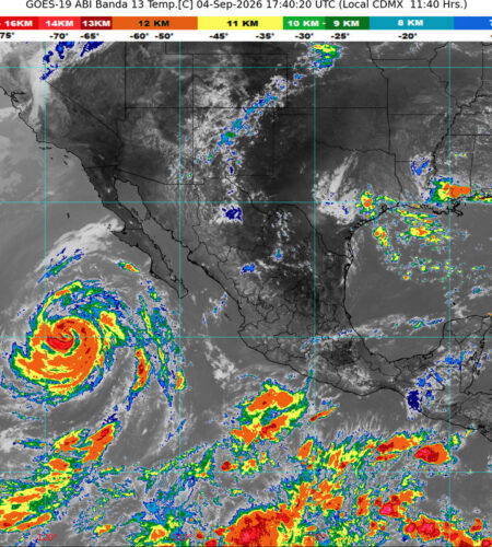Se aleja huracán Marie de Baja California
