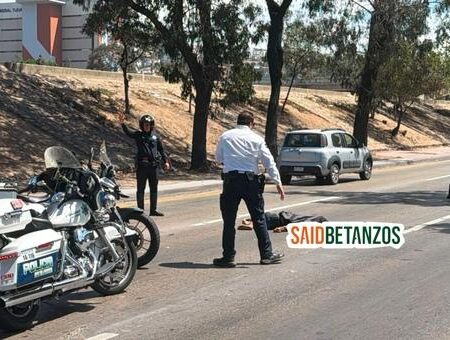 Indigente muere atropellado por motociclista en la Vía Rápida Poniente