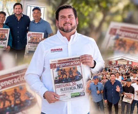 Retoma Burgueño reparto de Regeneración rumbo a la coordinación de la 4T