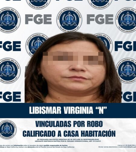 Capturan a mujer por robar joyas en una casa en residencial Albana