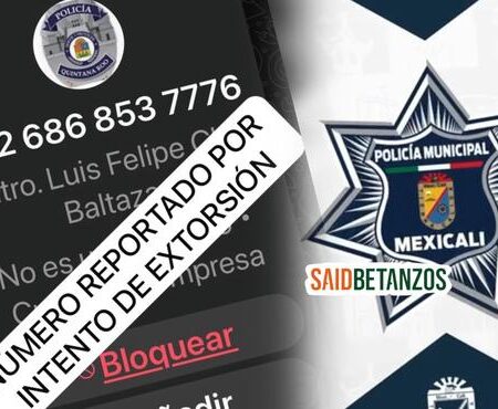 Usan WhatsApp para extorsionar a nombre del director de la Policía de Mexicali