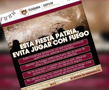 Piden evitar cohetes durante las Fiestas Patrias por riesgo de lesiones e incendios