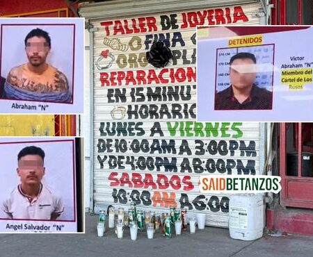 Presunto integrante de “Los Rusos” asesinó a joyero; hay tres detenidos