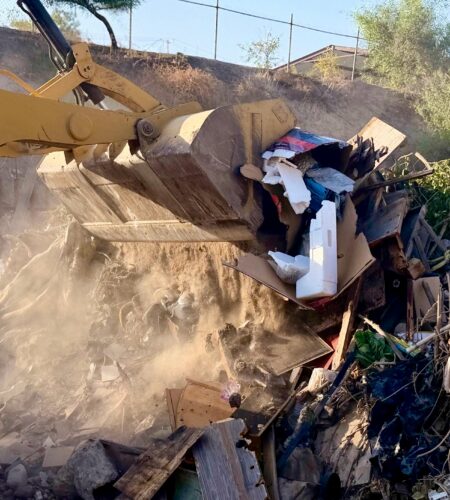 Retiran más de 80 toneladas de basura en tres delegaciones de Tijuana