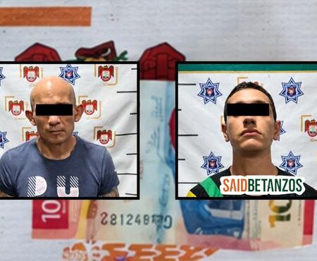 Asaltantes son capturados por policías municipales