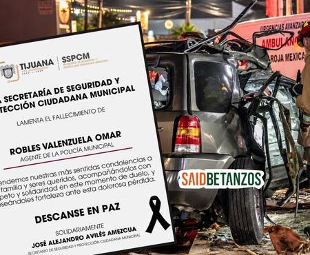 Lamenta SSPCM muerte de oficial con más de 20 años de servicio