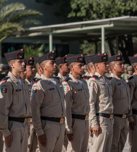 Inician adiestramiento militar 105 conscriptos en Tijuana