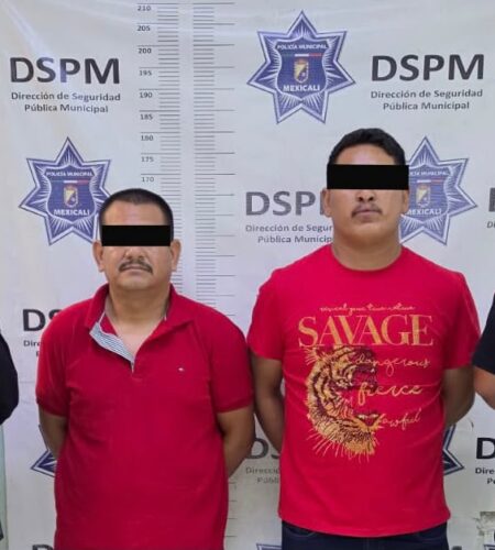 Arrestan a dos hombres por presunta privación ilegal de la libertad y lesiones en Mexicali