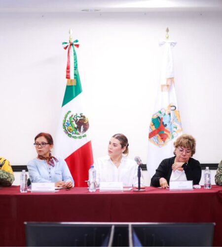 Refuerzan coordinación para recuperar comunidades afectadas por Rachel