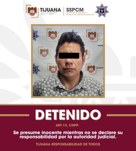Detienen a hombre acusado de entrar por la fuerza a casa de su expareja y retenerla contra su voluntad