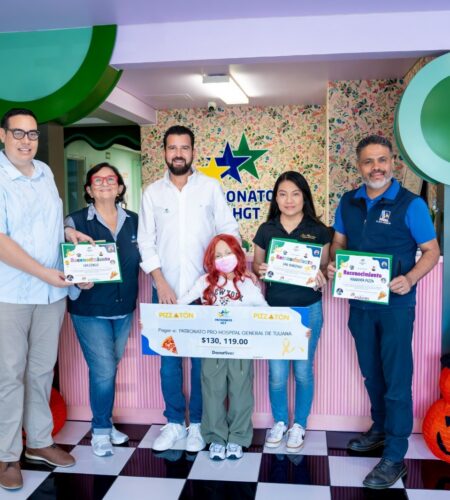 Pizzatón 2026 recauda más de 130 mil pesos para pacientes pediátricos con cáncer