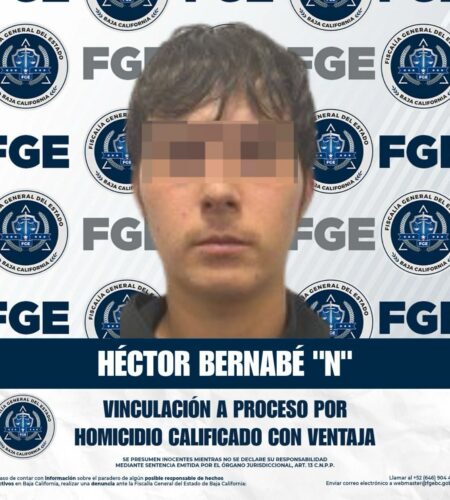 Vinculan a proceso a “El Bélico” por homicidio calificado en Tijuana
