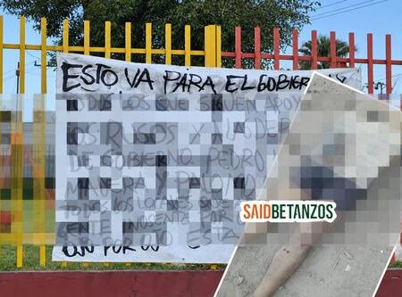 Hallan cadáver maniatado en el Valle de Mexicali y dejan amenaza en un kínder
