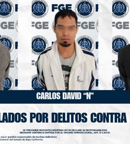 Tres hombres quedan en prisión preventiva tras cateo en Ensenada